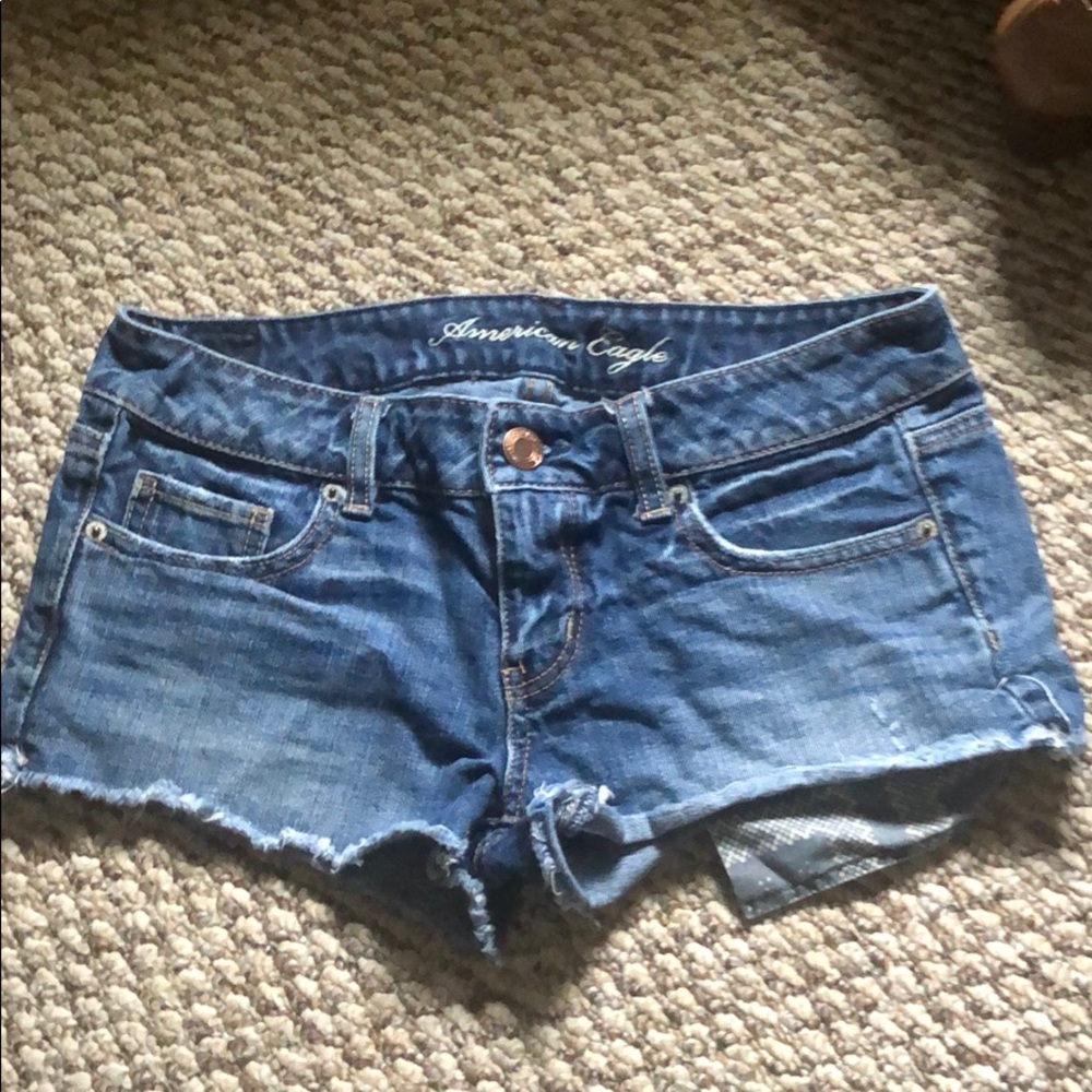 Blue jean shorts/ final sale